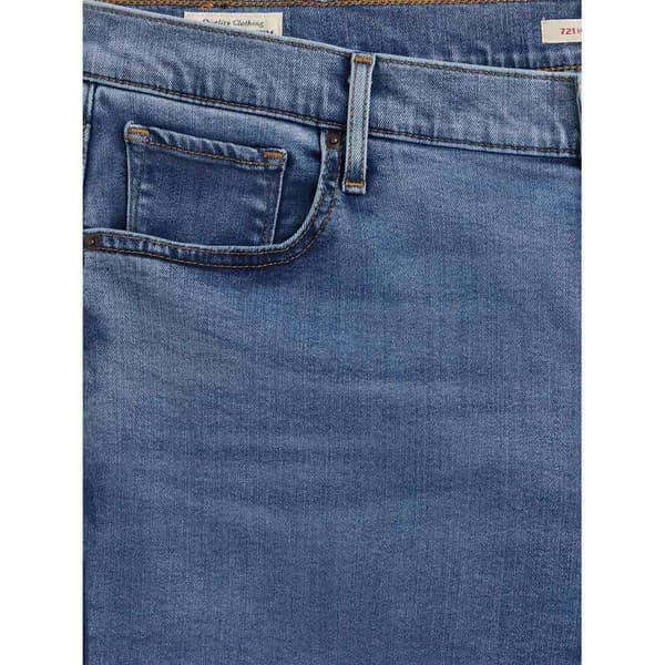 Levi´s ® Plus 721 Skinny Korkeavyötäröiset Farkut Sininen 16 / M Nainen