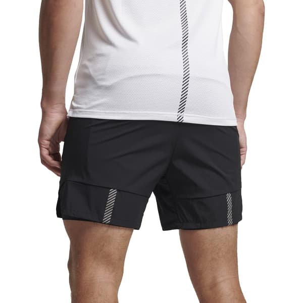 Superdry Shorts Run Premium Layered Sort 2XL Mand