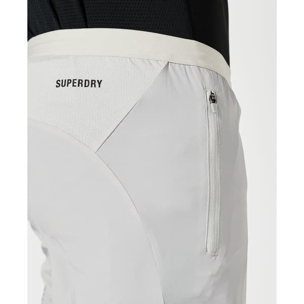 Superdry Shorts Run Premium Layered Grå XL Mand
