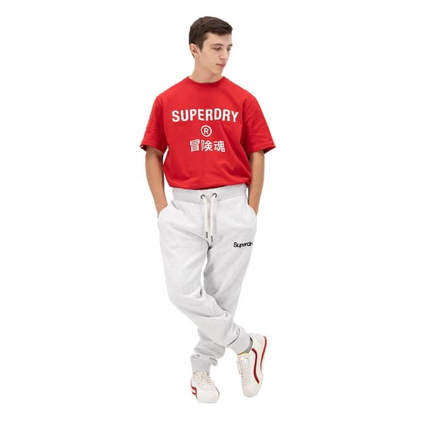 Superdry Joggare Vintage Cl Classic Grå XL Man