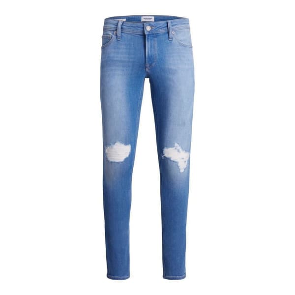 Jack & Jones Matala Vyötäröiset Farkut Liam Original Am 327 Sininen 27 / 32 Mies