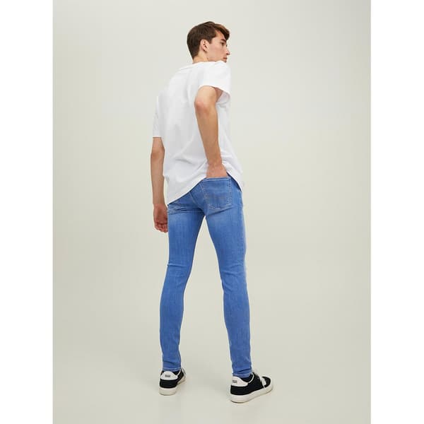 Jack & Jones Matala Vyötäröiset Farkut Liam Original Am 327 Sininen 27 / 32 Mies