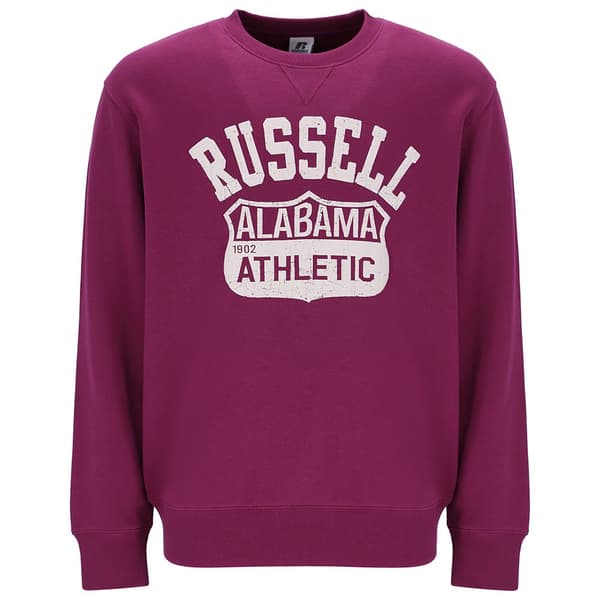 Russell Athletic Sweat Shorts Script Lila L Man
