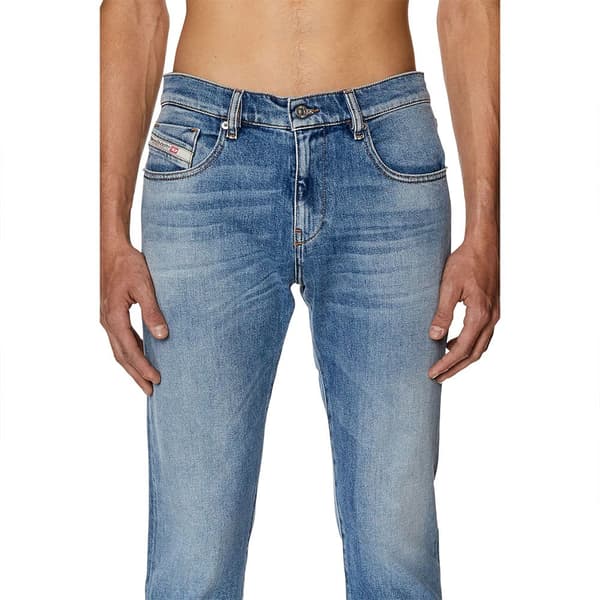 Diesel Jeans 09f81 2019 Strukt Blå 31 / 32 Man