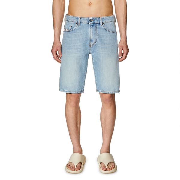 Diesel Denim Shorts A06750-09f88 Slim Fit Blå 32 / 32 Mand