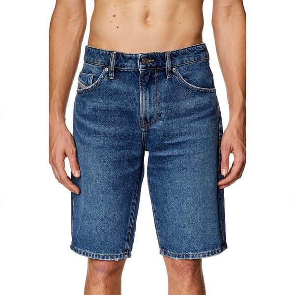 Diesel Denim Shorts A06750 Blå 33 Mand