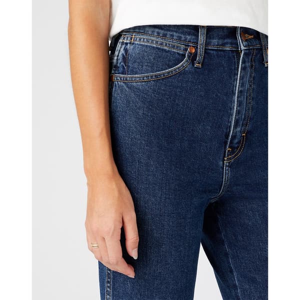Wrangler Jeans Heritage Wild Blå 26 / 32 Kvinde