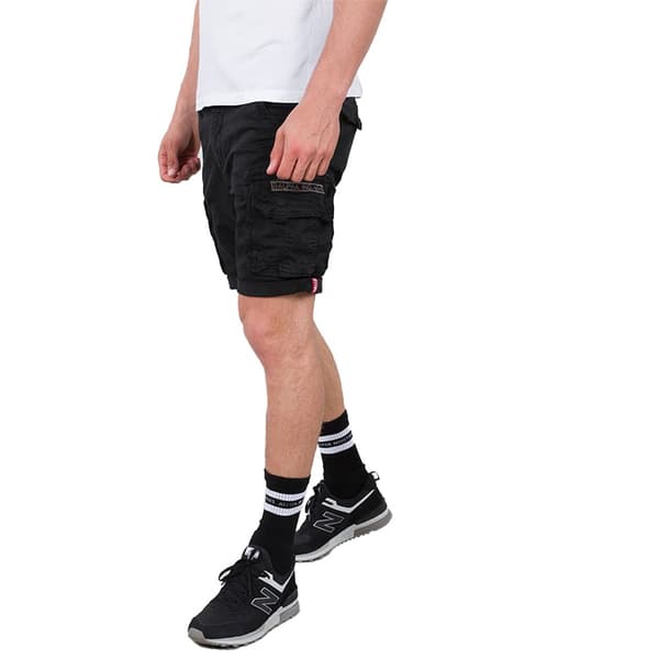 Alpha Industries Crew Shortsit Musta 32 Mies