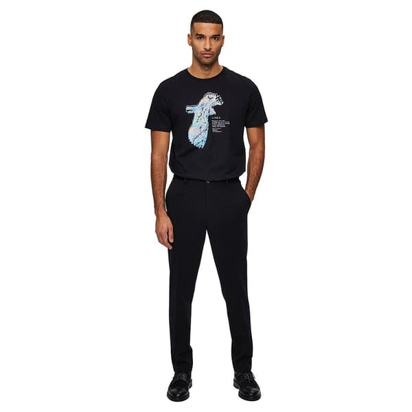 Selected Housut Slim Jim Flex Musta 106 Mies