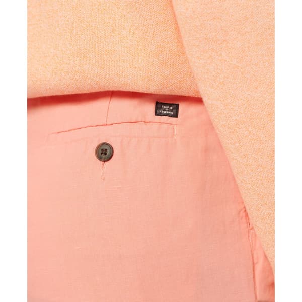 Superdry Shorts Studios Linen Orange XL Kvinna