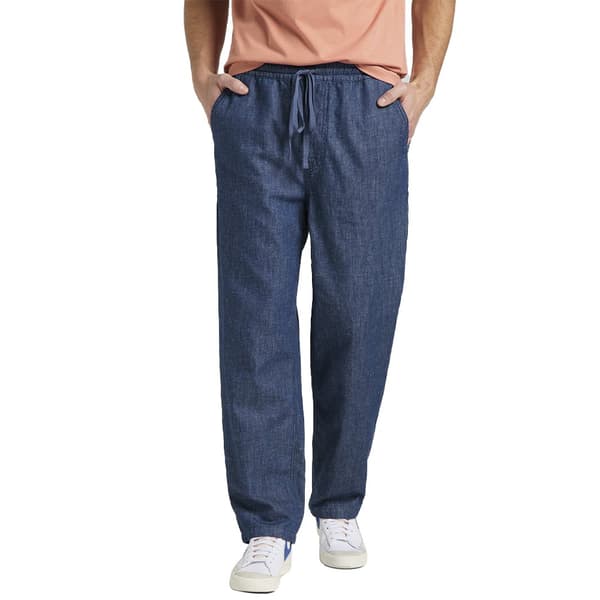 Lee Byxor Relaxed Drawstring Blå S Man