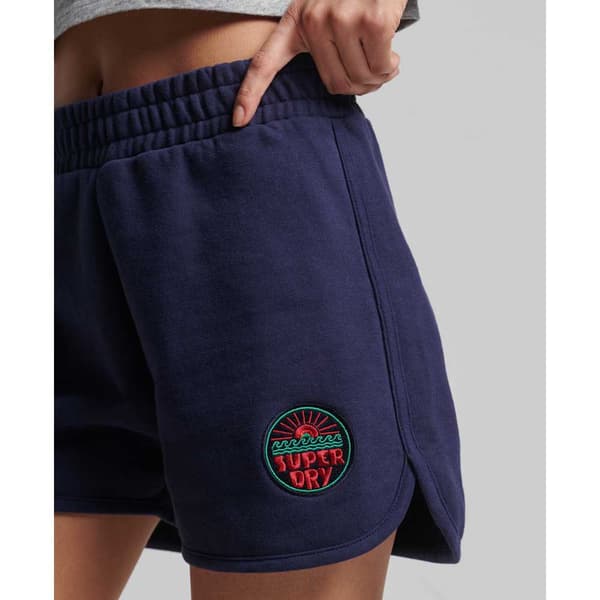 Superdry Shortsit Vintage Cali Sininen S Nainen