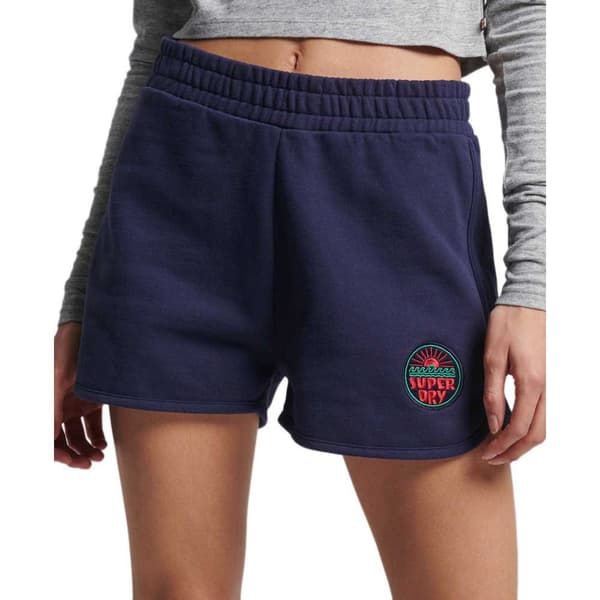 Superdry Shorts Vintage Cali Blå S Kvinna