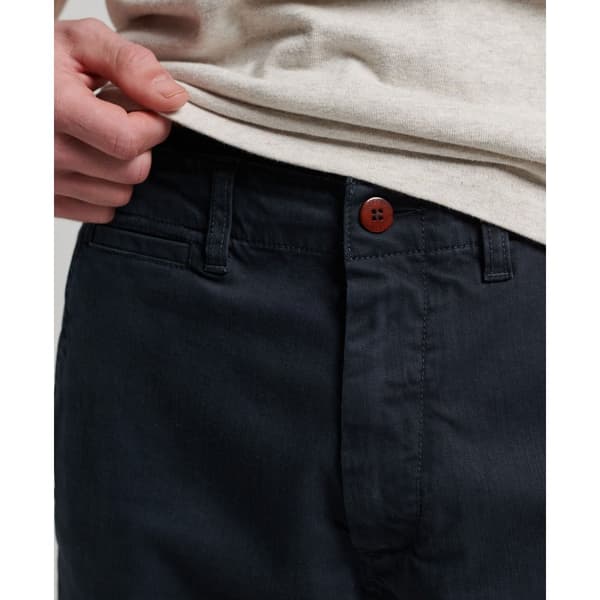 Superdry Chino Byxor Officers Slim Chino Trousers Blå 30 / 30 Man