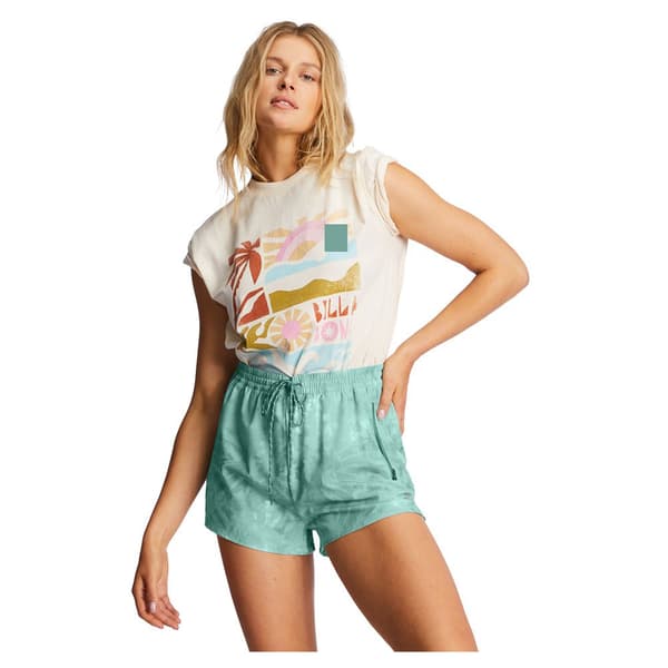 Billabong Hiki Shortsit Adventure Vihreä L Nainen