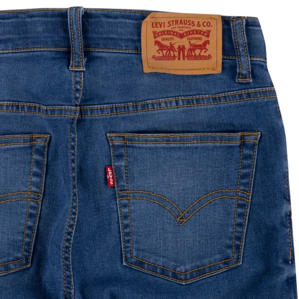 Levi´s ® Kids Slim Fit Eco Korta Jeans Blå 10 Years Pojke