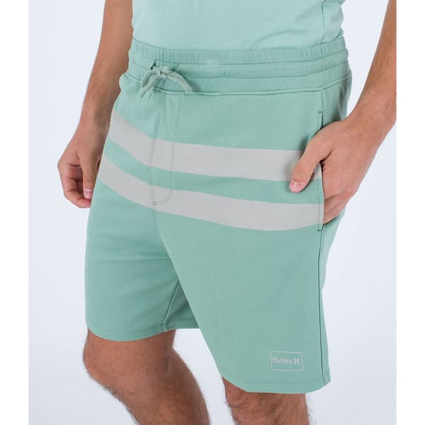 Hurley Hiki Shortsit Oceancare Block Party Vihreä XL Mies