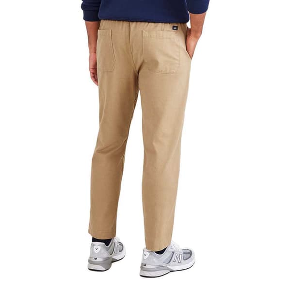 Dockers Almindelige Taljebukser Casual Pull On Beige M Mand
