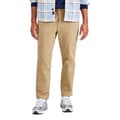 Miniatyrbillede 1 af 5: Dockers Almindelige Taljebukser Casual Pull On Beige M Mand