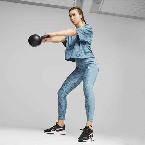 Puma Leggingsit Train Favorites Aop Sininen XL Nainen