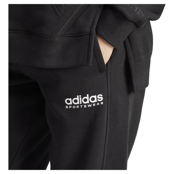 Adidas Byxor All Szn Fleece Graphic Joggers Svart XL Kvinna