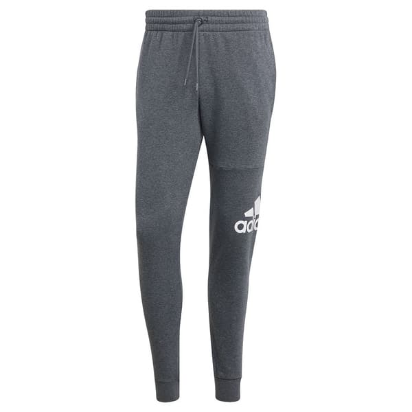Adidas Bukser Essentials Fleece Tapered Cuff Big Logo Joggers Grå 2XL / Regular Mand