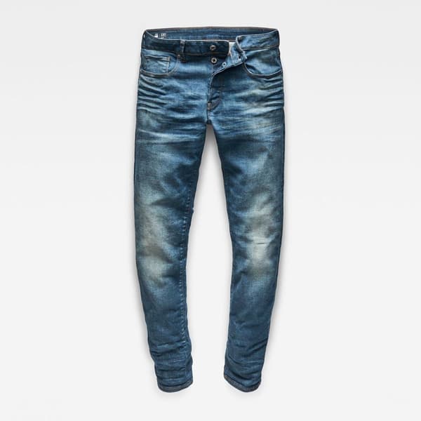 G-star Jeans 3301 Slim Blå 28 / 32 Mand