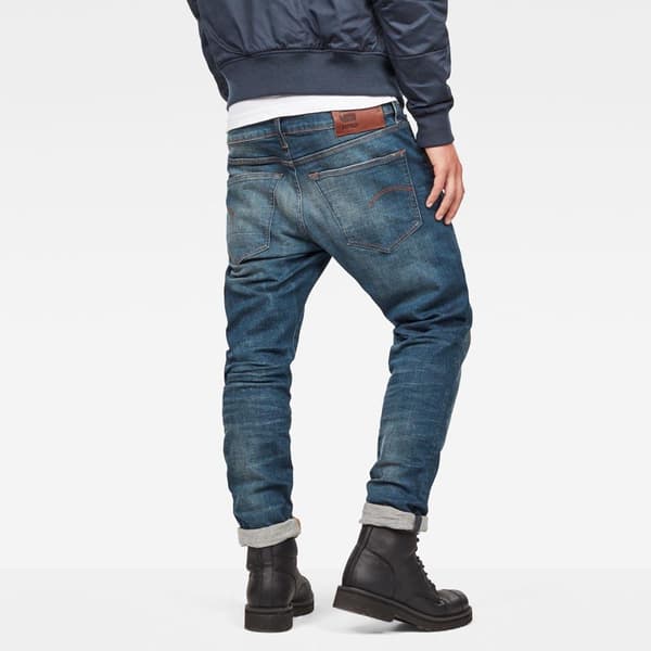G-star Jeans 3301 Slim Blå 28 / 32 Mand