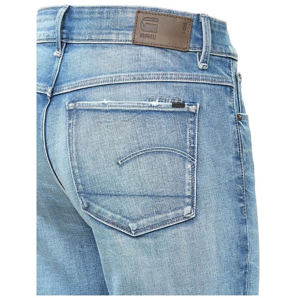 G-star Jeans 3302 High Waist Flare Blå 28 / 32 Kvinna