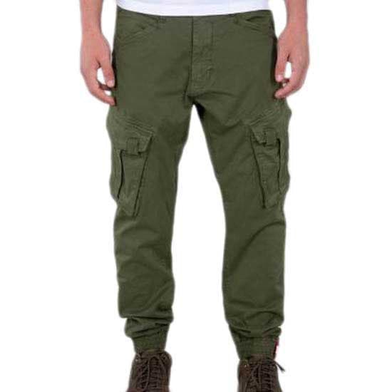Alpha Industries Spy Byxor Grönt 32 Man