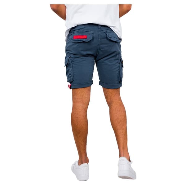 Alpha Industries Crew Patch Shorts Blå 32 Man