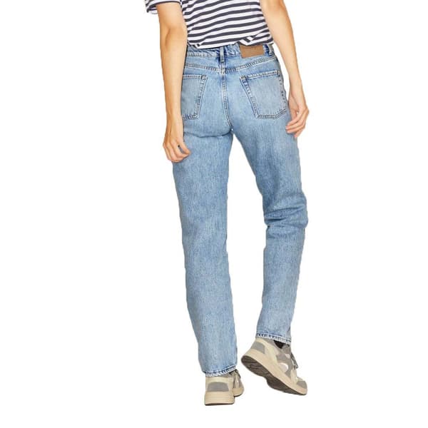 Jack & Jones Jeans Med Mellemtalje Seoul Straight Cr3007 Blå 30 / 34 Kvinde