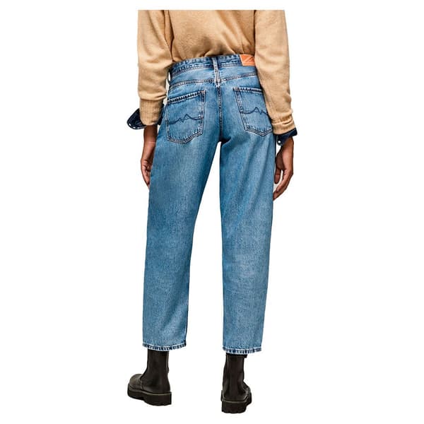 Pepe Jeans Jeans Med Låg Midja Avery Chino Blå 24 / 30 Kvinna