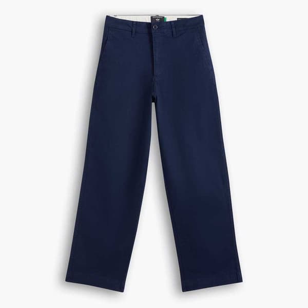 Dockers Byxor Med Mid Midja Blå 27 Man