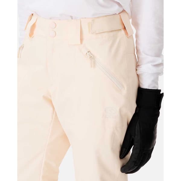 Rip Curl Byxor Med Hög Midja Rider Beige M Kvinna
