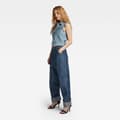 Miniatyrbillede 4 af 7: G-star Cargo Bukser 3d Boyfriend Fit Blå 23 / 30 Kvinde