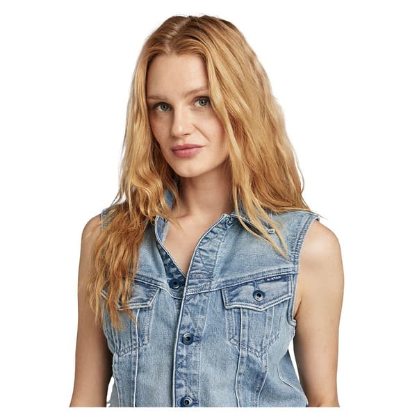 G-star Cargo Bukser 3d Boyfriend Fit Blå 23 / 30 Kvinde
