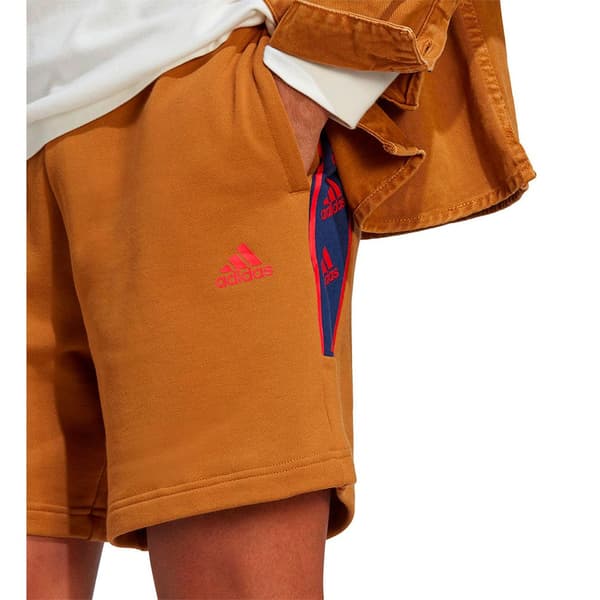 Adidas Shortsit Bl Ruskea S / Regular Mies