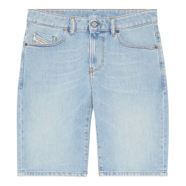 Diesel Denim Shorts A06750-09f88 Slim Fit Blå 29 / 32 Mand