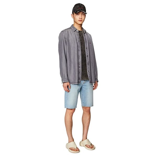 Diesel Denim Shorts A06750-09f88 Slim Fit Blå 29 / 32 Mand