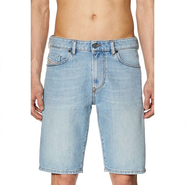 Diesel Denim Shorts A06750-09f88 Slim Fit Blå 29 / 32 Mand