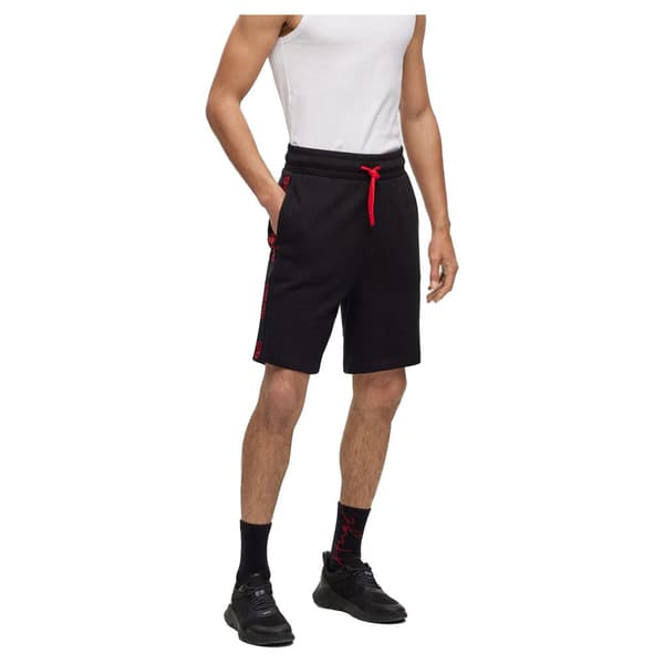Hugo Sweat Shorts Sporty Logo 10251705 Sort L Mand