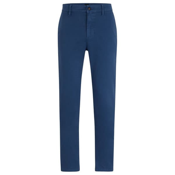 Boss Chino Bukser 10242156 Tapered Fit Blå 36 / 32 Mand
