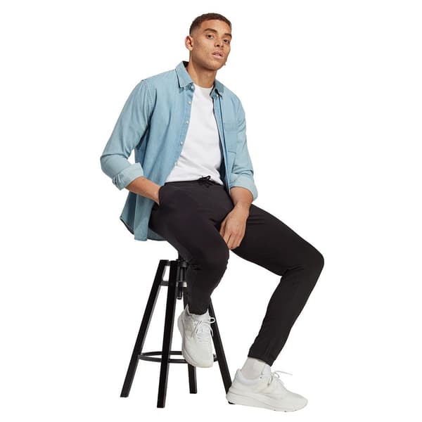 Adidas Bukser Lin Sj Te Sort S / Regular Mand