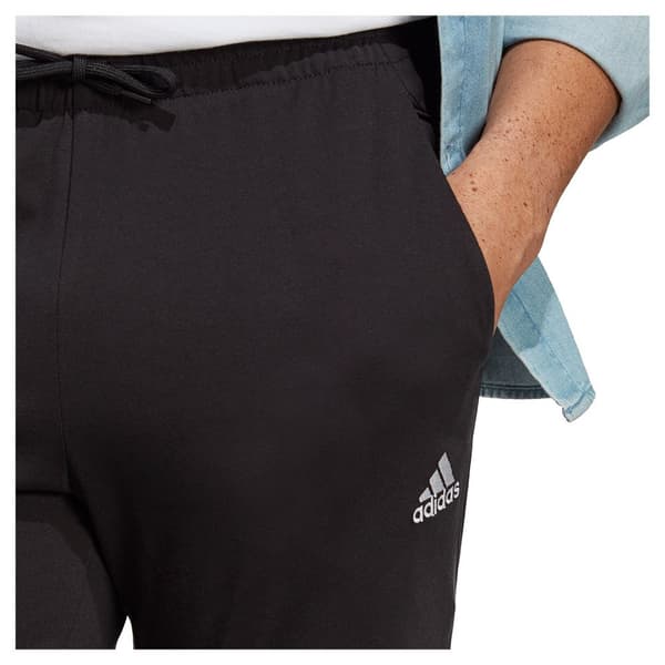 Adidas Bukser Lin Sj Te Sort S / Regular Mand