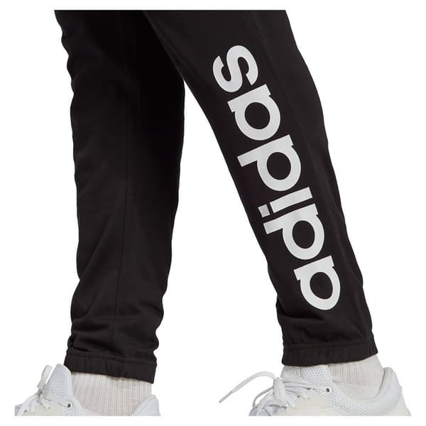 Adidas Bukser Lin Sj Te Sort S / Regular Mand