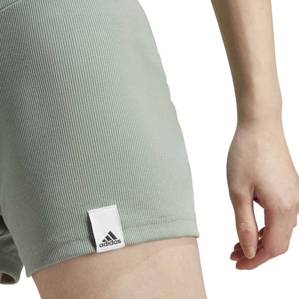 Adidas Shortsit Rib Vihreä S Nainen