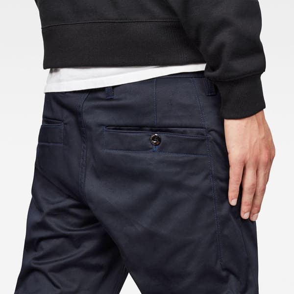 G-star Chino Bukser Bronson Slim Blå 28 / 34 Mand
