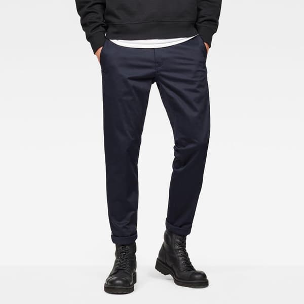 G-star Chino Bukser Bronson Slim Blå 28 / 34 Mand