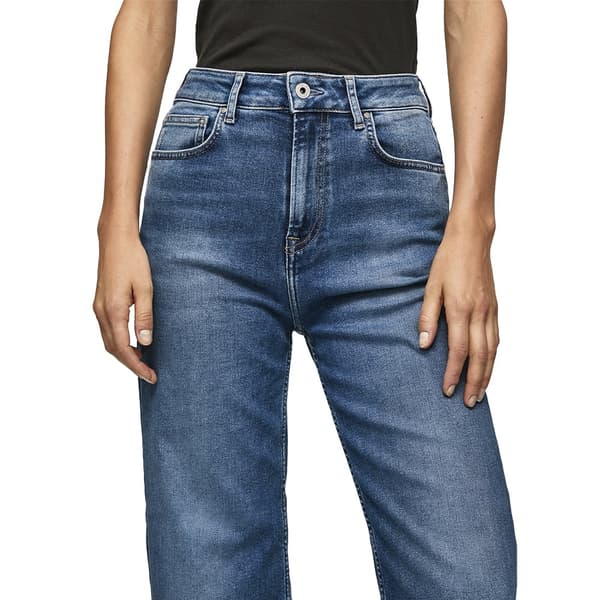 Pepe Jeans Jeans Med Hög Midja Lexa Sky High Rr50 Blå 25 / 30 Kvinna